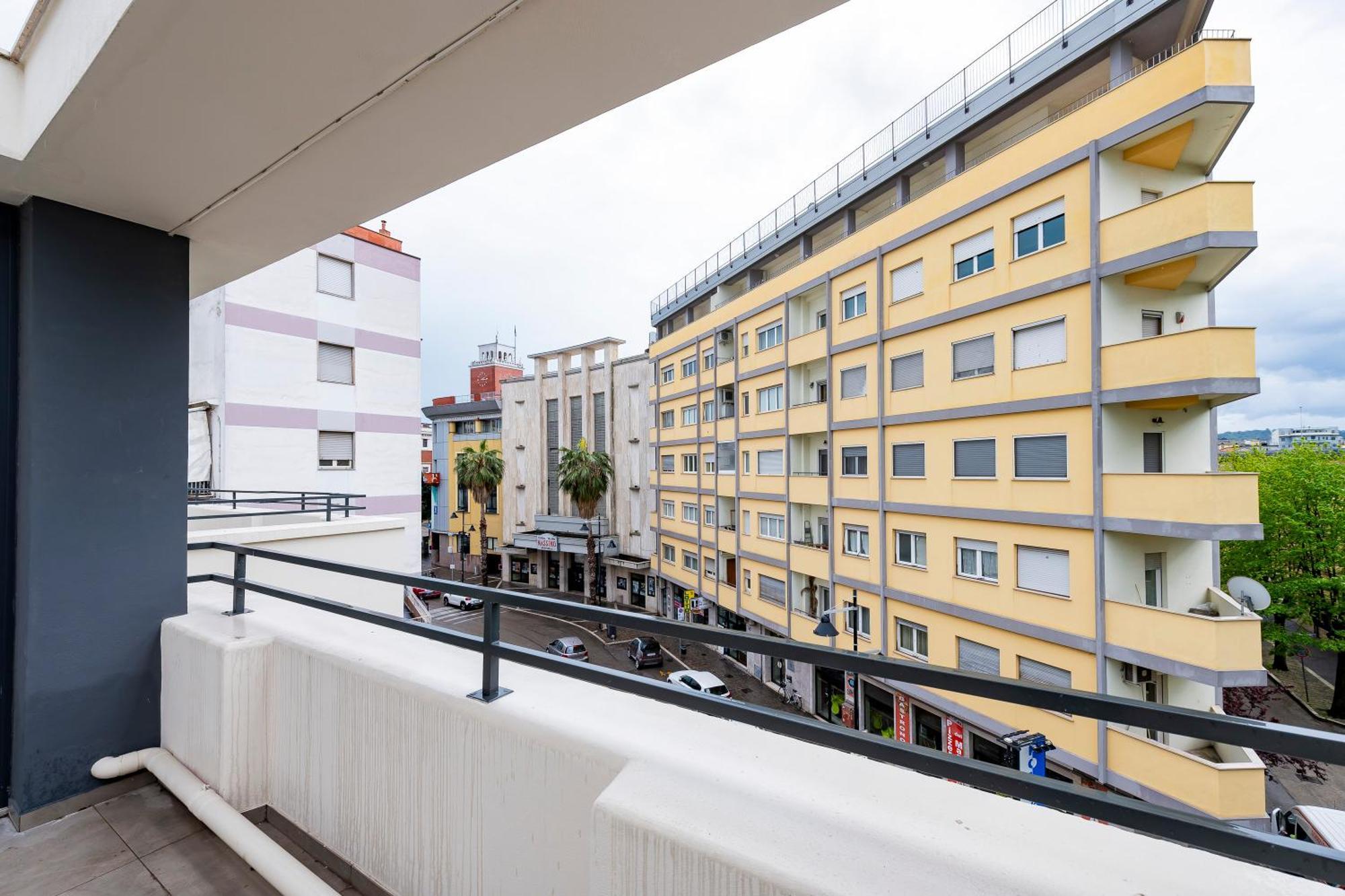 And Modern With Terrace! Apartment